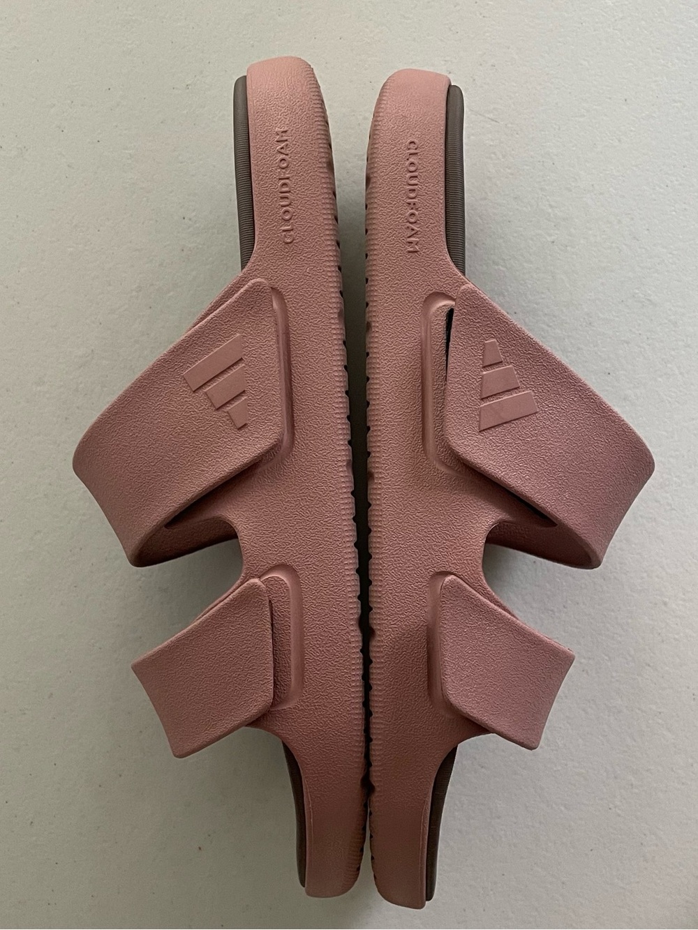Adidas Znsory Cloudfoam Double Strap Slide Sandals Pink Women's 10 / Men's 9 - Picture 11 of 11